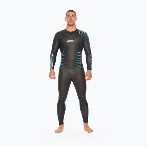 Férfi triatlon búvárruha 2XU Propel 1 fekete MW4991C
