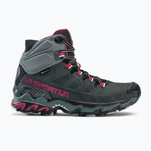 Női túrabakancsok La Sportiva Ultra Raptor II Mid Leather GTX fekete 34L915409