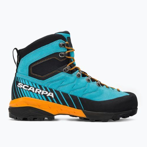 Férfi túrabakancs SCARPA Mescalito TRK GTX türkiz-fekete 61050