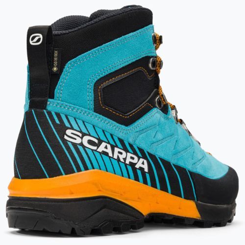 Férfi túrabakancs SCARPA Mescalito TRK GTX türkiz-fekete 61050