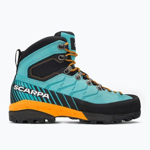 Női túrabakancsok SCARPA Mescalito TRK GTX türkiz-fekete 61050