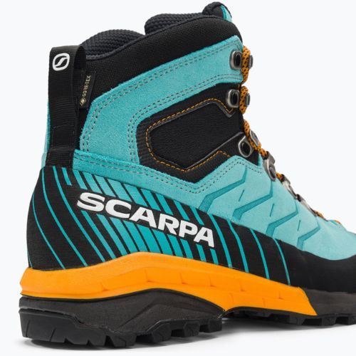 Női túrabakancsok SCARPA Mescalito TRK GTX türkiz-fekete 61050