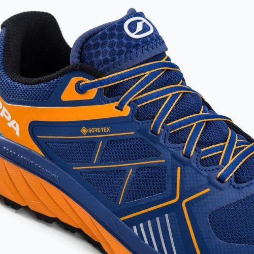 SCARPA Spin Infinity GTX férfi futócipő tengerészkék-narancs 33075-201/2