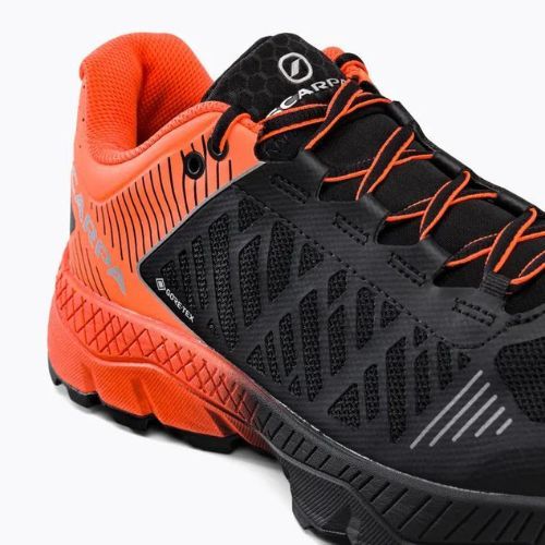 Férfi SCARPA Spin Ultra fekete/narancs GTX futócipő 33072-200/1