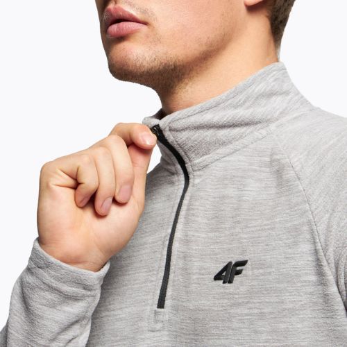 Férfi 4F BIMP010 szürke fleece sí pulóver H4Z22-BIMP010