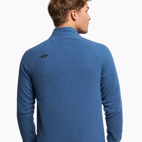 Férfi 4F BIMP010 kék fleece sí pulóver H4Z22-BIMP010