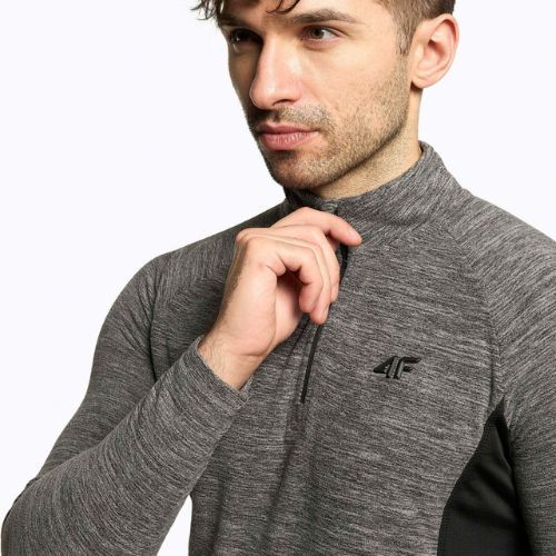 Férfi sí pulóver 4F BIMP011 fleece szürke H4Z22-BIMP011