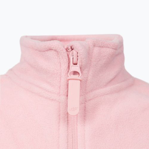 Gyermek 4F fleece pulóver rózsaszín HJZ22-JPLD001