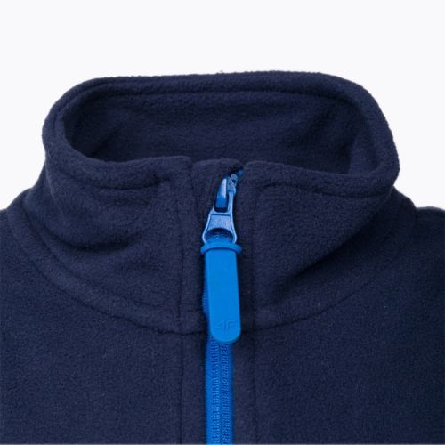 Gyermek 4F fleece pulóver sötétkék HJZ22-JPLM001