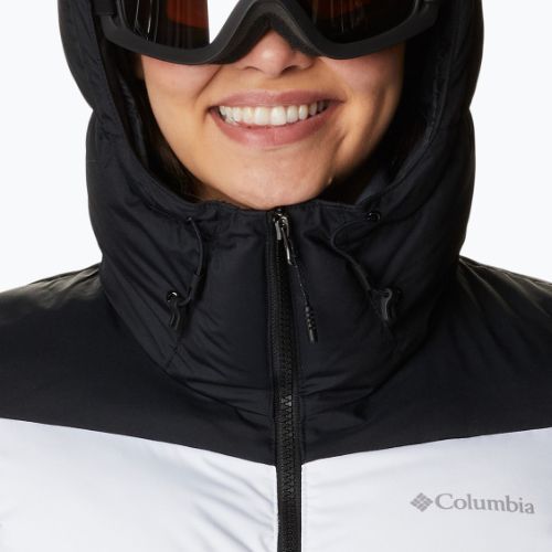 Columbia Abbott Peak Insulated női sí kabát fekete-fehér 1909971
