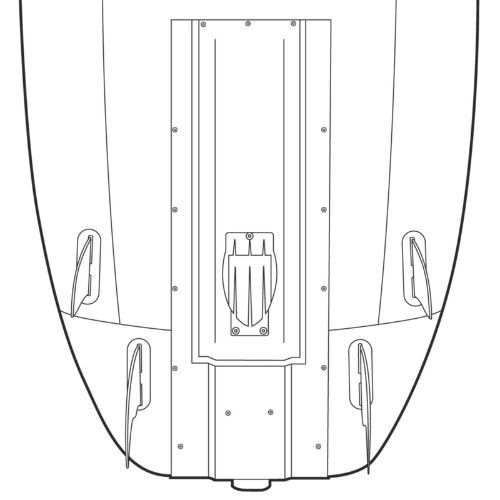 Elektromos deszka Radinn X-Sport B fehér 910105AA
