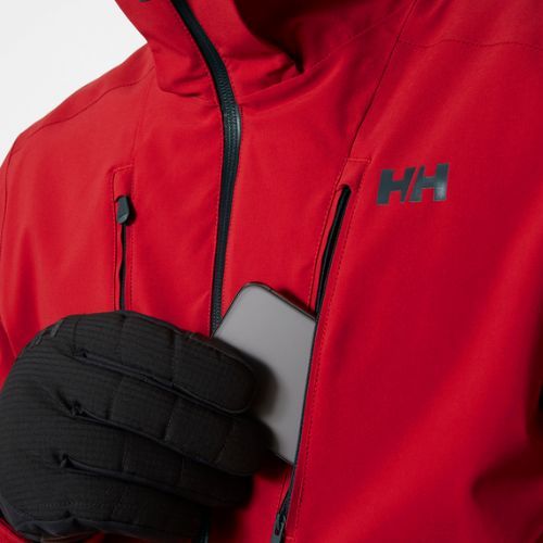 Férfi sí dzseki Helly Hansen Alpha 3.0 piros 65551_162