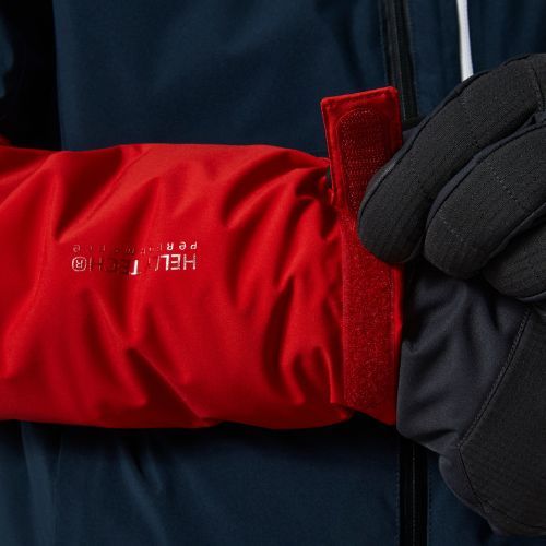 Helly Hansen férfi Carv Lifaloft sí dzseki tengerészkék és piros 65777_597