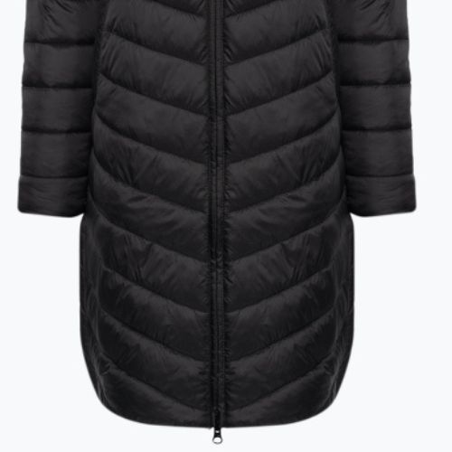 Női pehelypaplan dzseki 4F fekete H4Z22-KUDP015