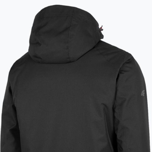 Férfi 4F sí dzseki fekete H4Z22-KUMN003