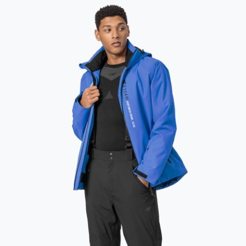 Férfi 4F sí dzseki tengerészkék H4Z22-KUMN003