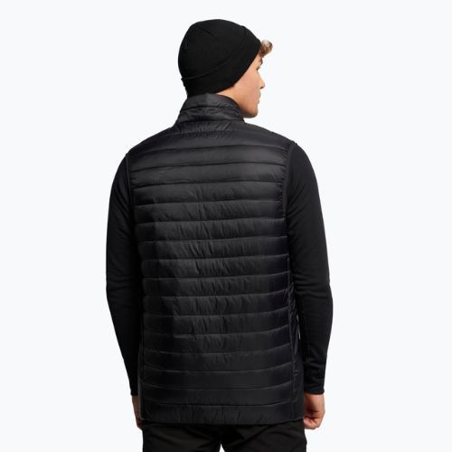 Férfi 4F trekking mellény fekete H4Z22-KUMP001