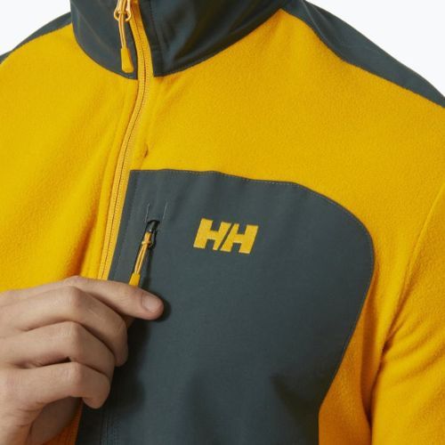 Helly Hansen Daybreaker Block fleece pulóver 328 sárga 49454