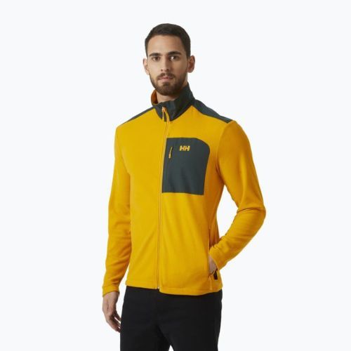 Helly Hansen Daybreaker Block fleece pulóver 328 sárga 49454