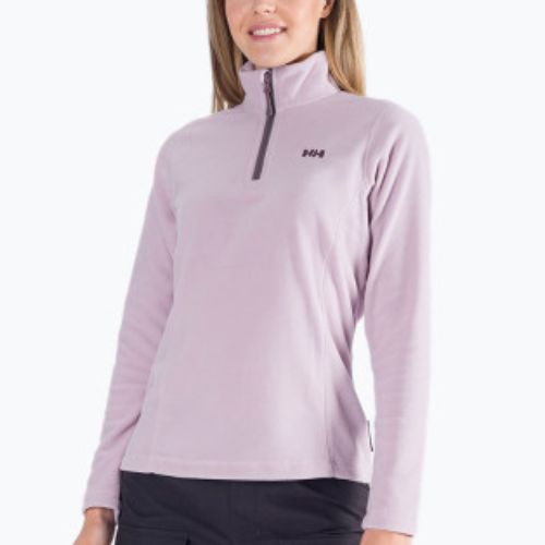 Helly Hansen női fleece pulóver Daybreaker 1/2 Zip 692 világos rózsaszín 50845