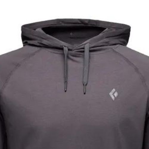 Férfi trekking pulóver Black Diamond Crag Hoody szürke AP7520000003LRG1