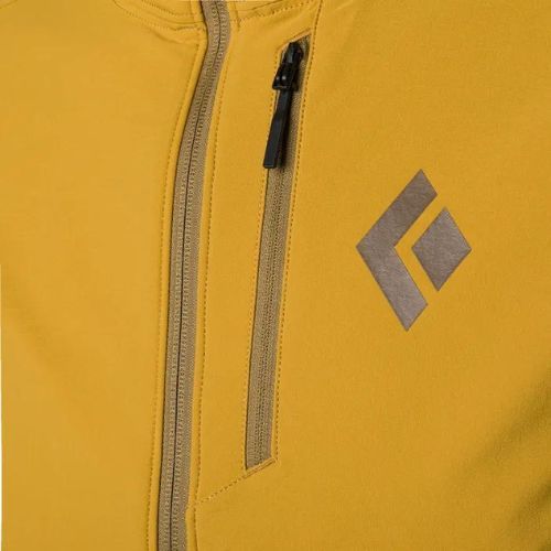 Black Diamond Dawn Patrol férfi softshell dzseki sárga APP1SD2007LRG1