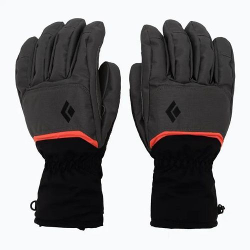 Black Diamond Mission síelő kesztyű fekete/szürke BD8019162011LRG1