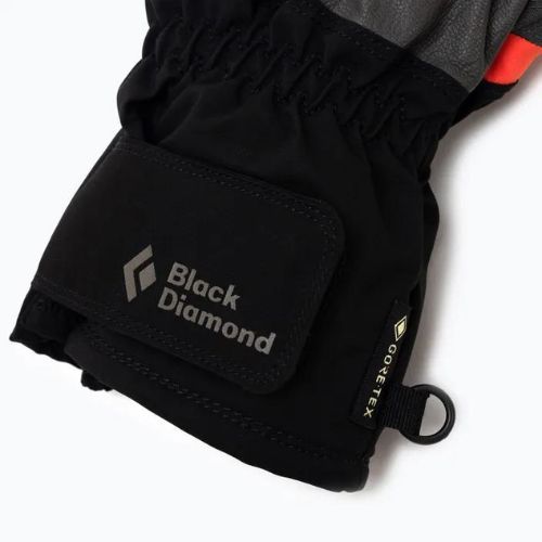 Black Diamond Mission síelő kesztyű fekete/szürke BD8019162011LRG1