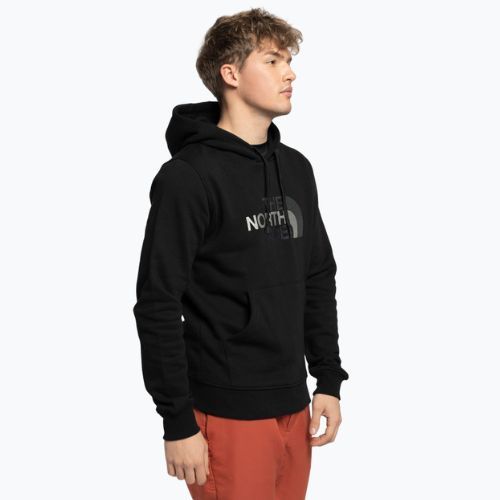 Férfi trekking pulóver The North Face Drew Peak Pullover Hoodie fekete NF00AHJYKX71