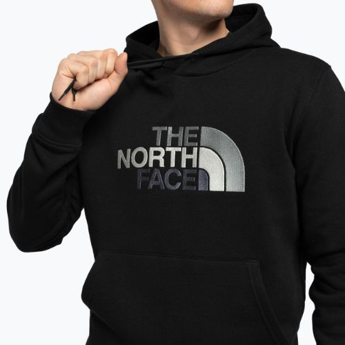 Férfi trekking pulóver The North Face Drew Peak Pullover Hoodie fekete NF00AHJYKX71
