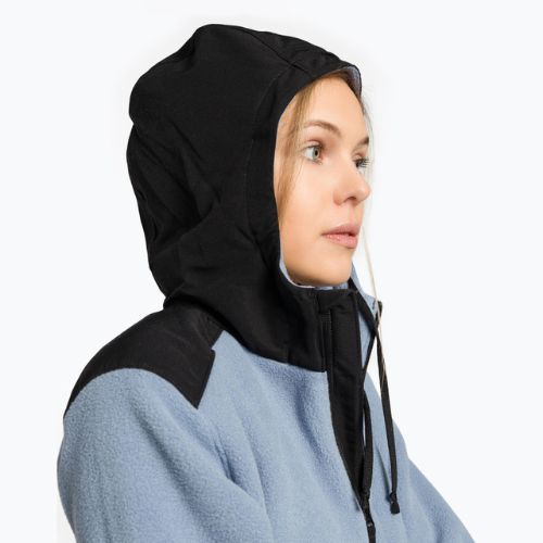 Női gyapjú pulóver The North Face Alpine Polartec 200 FZ kapucnis kék NF0A7UJS7V51