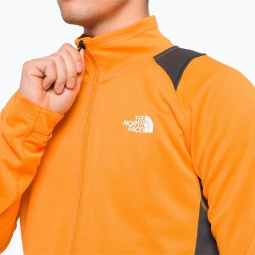 Férfi trekking pulóver The North Face AO Midlayer FZ Hoodie sárga NF0A5IMF8M61