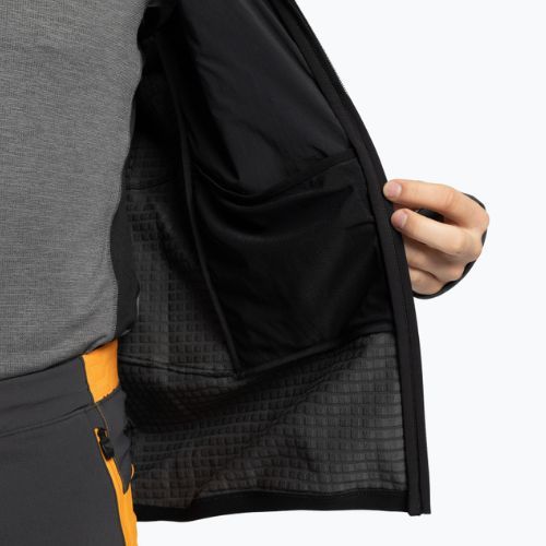 Férfi The North Face Dawn Turn Hybrid Ventrix Midlayer Midlayer szürke NF0A7Z8QMN81 Sífelső pulóver