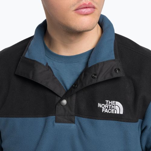 Férfi fleece pulóver The North Face Homesafe Snap Neck Fleece pulóver kék NF0A55HMMPF1