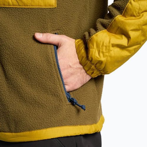 Férfi trekking pulóver The North Face Royal Arch FZ barna és sárga NF0A7UJBC0N1