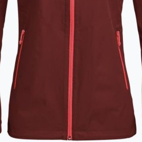Salewa női esőkabát Puez Aqua 3 PTX burgundi 00-0000024546
