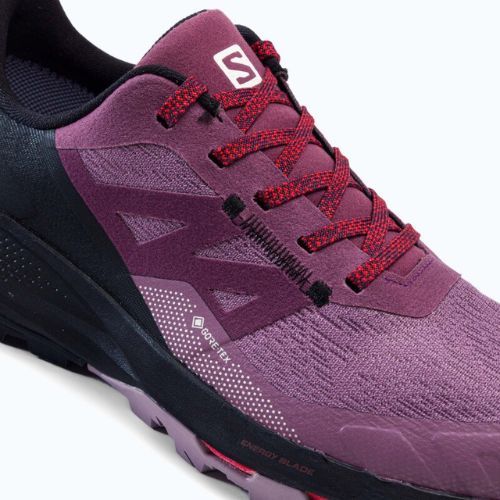 Salomon Outpulse GTX női túrabakancs fekete/rózsaszín L41689700