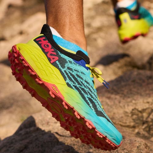 HOKA Speedgoat 5 férfi futócipő kék 1123157-SBBK