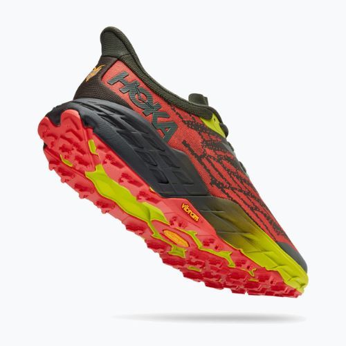 HOKA Speedgoat 5 férfi futócipő sötétzöld 1123157-TFST