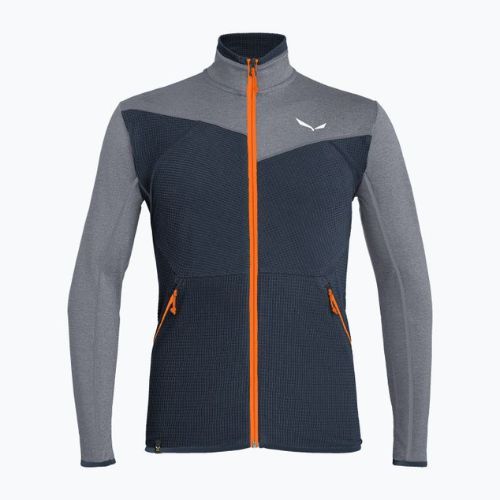 Férfi Salewa Puez Hybrid PL FZ fleece pulóver navy-szürke 00-0000027388