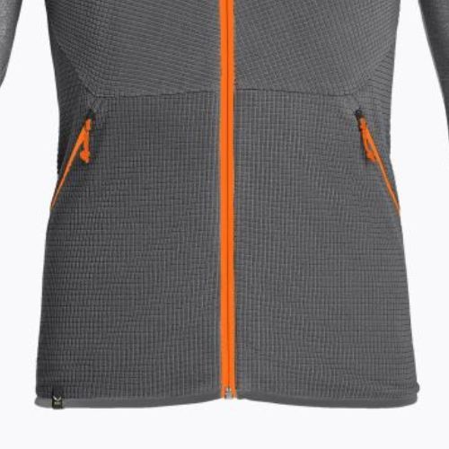 Férfi Salewa Puez Hybrid PL FZ fleece pulóver szürke 00-0000027388