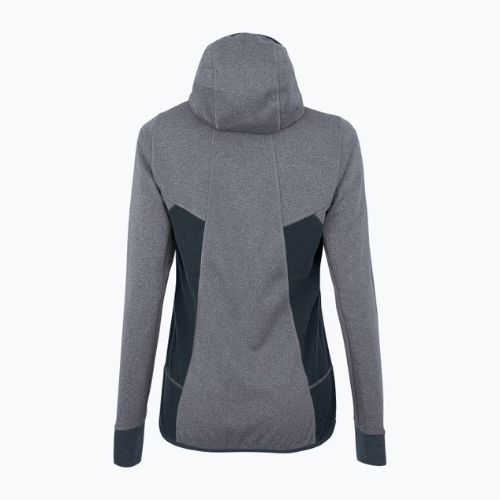 Salewa Puez Hybrid PL FZ Hoody női fleece pulóver szürkészöld 00-0000027389