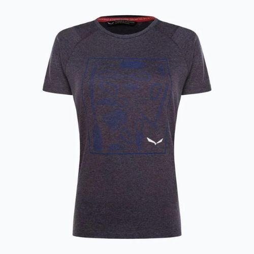 Salewa Pure Box Dry női trekking póló tengerészkék 00-0000028379