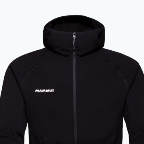 Férfi MAMMUT Aconcagua ML kapucnis trekking pulóver fekete