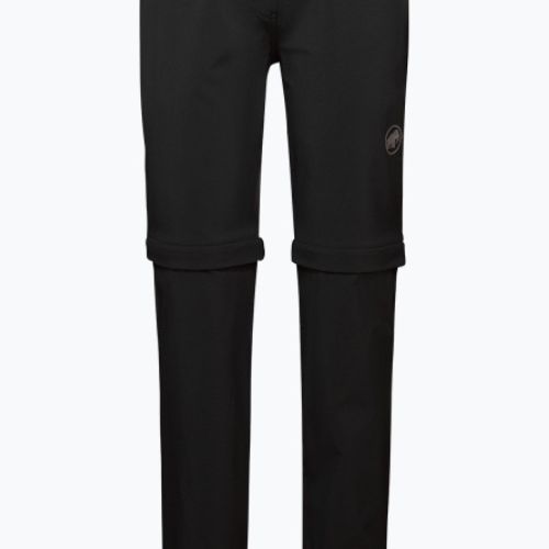 Női trekking nadrág MAMMUT Runbold Zip Off fekete