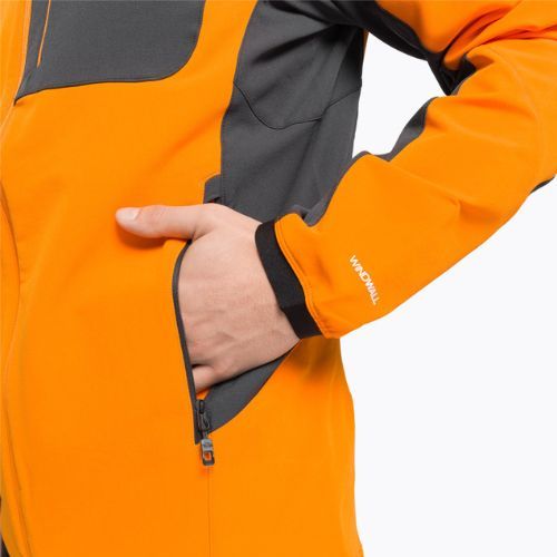 Férfi softshell dzseki The North Face AO Softshell Hoodie narancssárga NF0A7ZF58V81