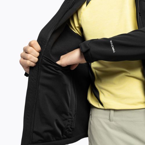 Férfi softshell dzseki The North Face Diablo Softshell levehető kapucni fekete NF0A7ZFSKX71