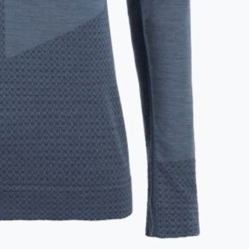 Női termál póló Salewa Zebru Med Warm Amr kék 00-0000027958