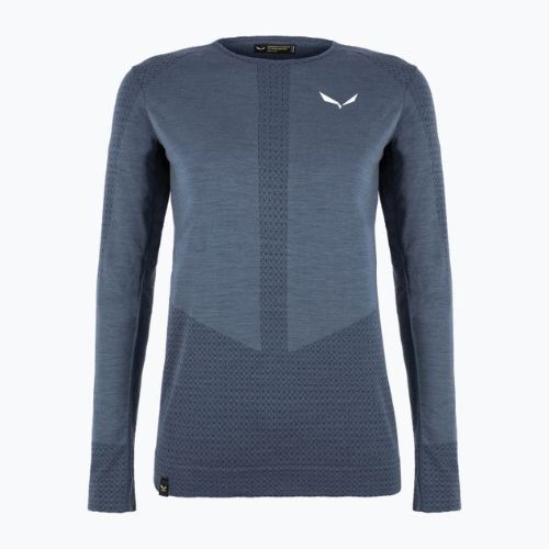 Női termál póló Salewa Zebru Med Warm Amr kék 00-0000027958