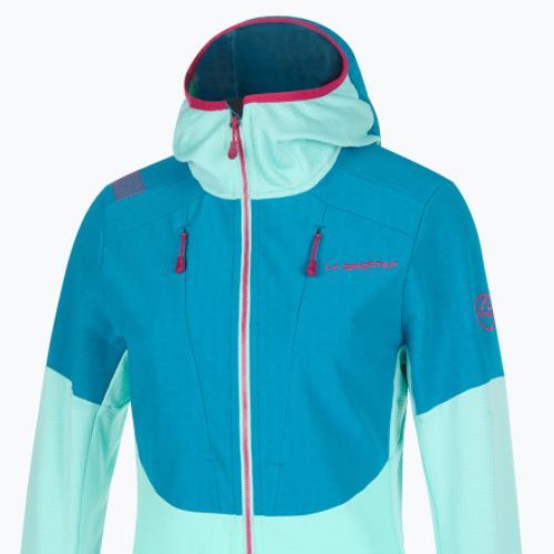 Női trekking pulóver La Sportiva Session Tech Hoody kék M3661616635